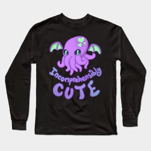 Incomprehensibly Cute Cthulhu Long Sleeve T-Shirt